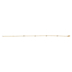 Diamond Four round clusters Bracelet in 18K Yellow Gold