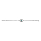 Diamond Evil Blue Eye in 18K White Gold
