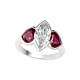 Diamond Panther Design Ring in 18K Rose Gold